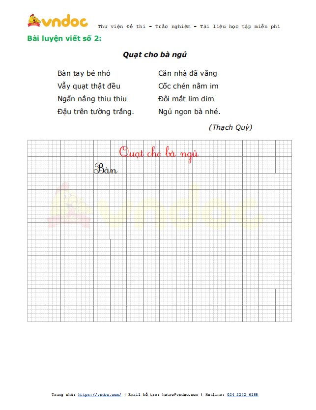 Phiếu luyện viết chữ đẹp - Tuần 22 sách Kết nối tri thức
