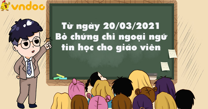 Thay đổi lớn từ 20/3/2021 ảnh hưởng tới mọi giáo viên