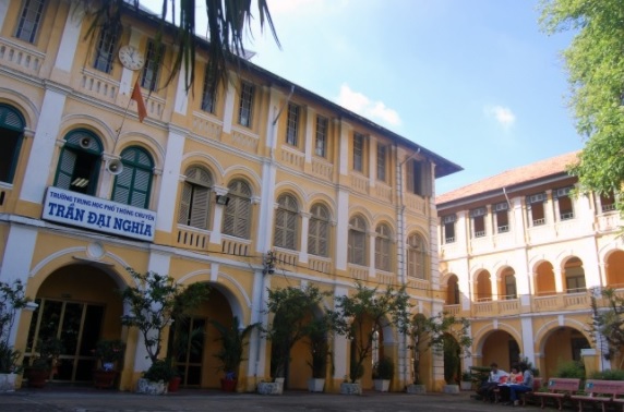 Học sinh trường THPT Đại Nghĩa