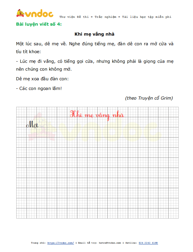 Phiếu luyện viết chữ đẹp - Tuần 25 sách Kết nối tri thức
