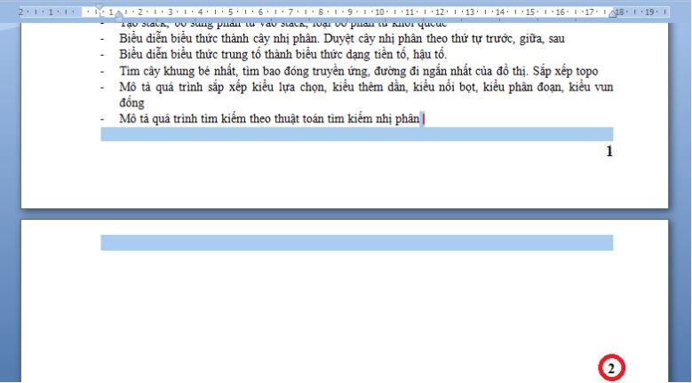 Cách xóa trang trắng trong Word