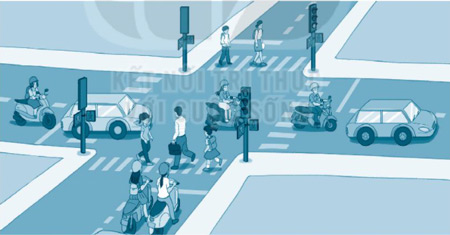 Giải VBT Tiếng Việt 1 trang 35, 36 Bài 5: Đèn giao thông