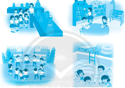 Giải VBT Tiếng Việt 1 trang 42, 43, 44, 45, 46 Chủ đề 27: Bạn cùng học cùng chơi