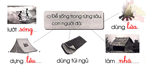 Giải VBT Tiếng Việt 1 tập 2 trang 37, 38, 39, 40, 41 Chủ điểm: Thiên nhiên