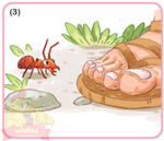 Giải bài tập Tiếng Việt 1 trang 84, 85, 86, 87 Bài 1: Kiến và chim bồ câu