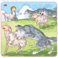 Giải bài tập Tiếng Việt 1 trang 94, 95, 96, 97 Bài 4: Chú bé chăn cừu