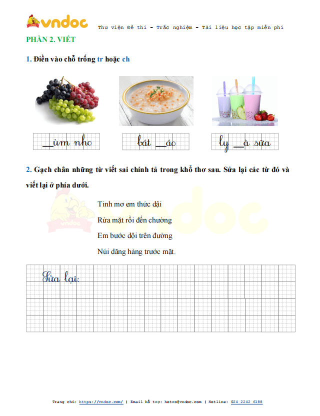 Phiếu bài tập cuối tuần Tiếng Việt lớp 1 Nâng cao - Tuần 27