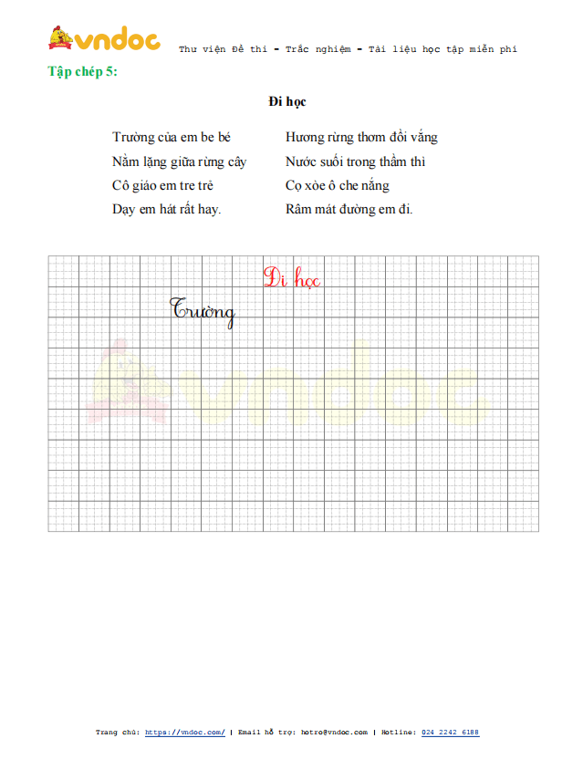 Phiếu luyện viết chữ đẹp Tuần 28 sách Cánh Diều