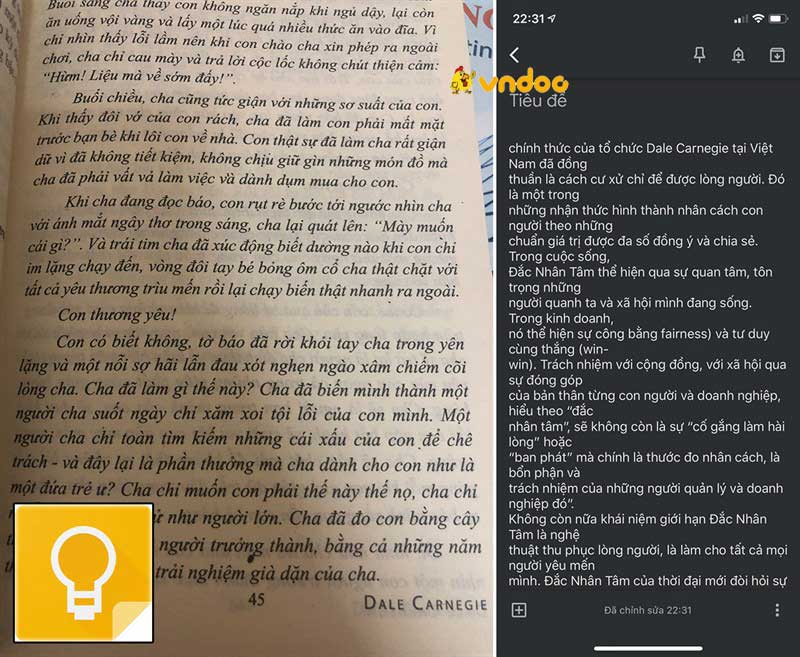Chuyển hình ảnh thành văn bản với ứng dụng Google Keep Chuyển hình ảnh thành văn bản với ứng dụng Google Keep