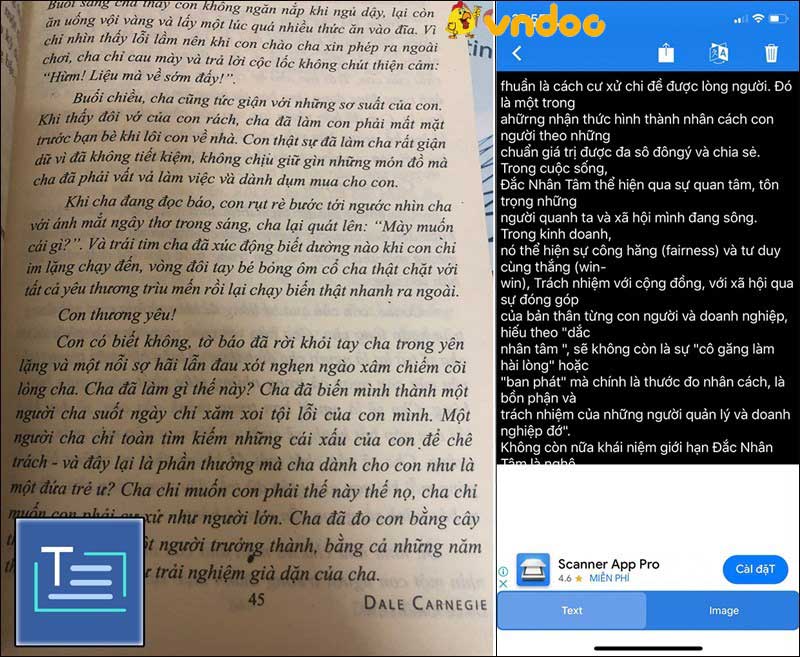 Chuyển hình ảnh thành văn bản nhờ ứng dụng Text Scanner (OCR) Chuyển hình ảnh thành văn bản nhờ ứng dụng Text Scanner (OCR)