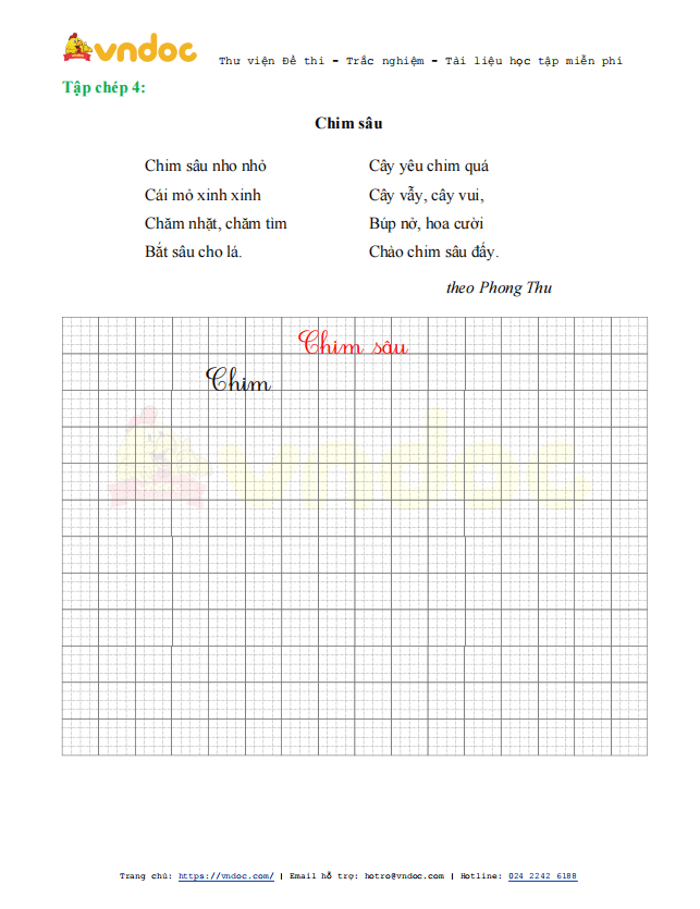 Phiếu luyện viết chữ đẹp Tuần 29 sách Cánh Diều