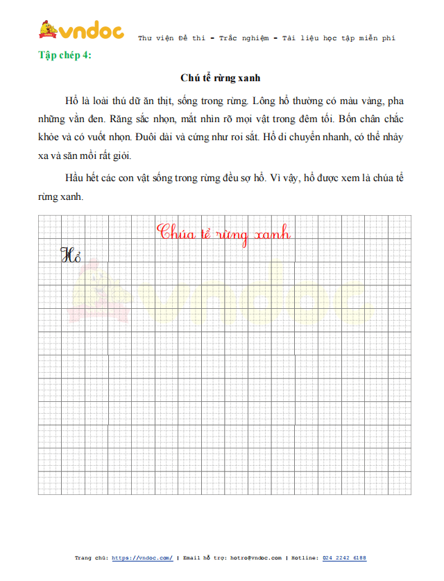 Phiếu luyện viết chữ đẹp - Tuần 29 sách Kết nối tri thức