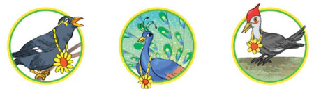 Giải bài tập Tiếng Việt 1 trang 114, 115, 116, 117 Bài 4: Cuộc thi tài năng rừng xanh