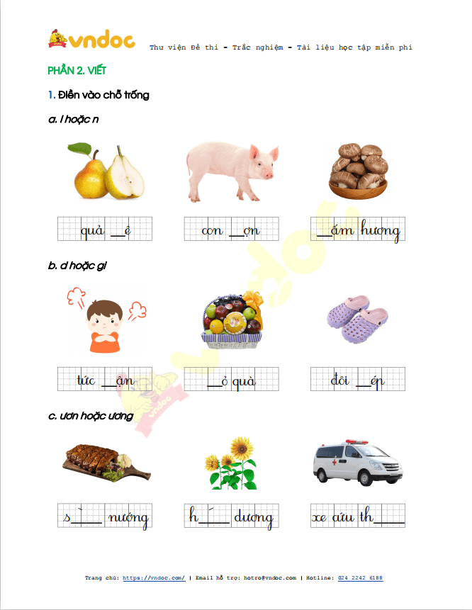 Bài tập cuối tuần Tiếng Việt 1 sách Cánh Diều