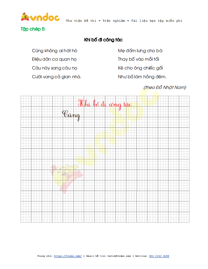 Phiếu luyện viết chữ đẹp Tuần 30 sách Cánh Diều