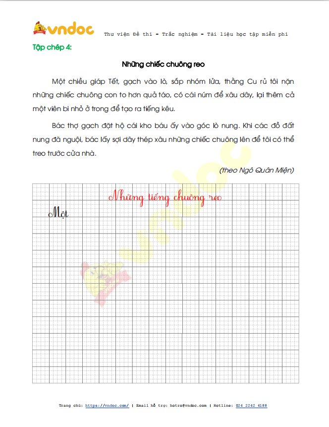 Phiếu luyện viết chữ đẹp Tuần 30 sách Chân trời sáng tạo