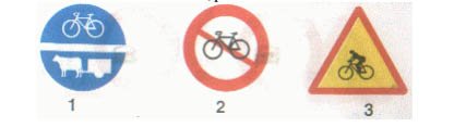 Biển báo cấm chuồn xe cộ đạp