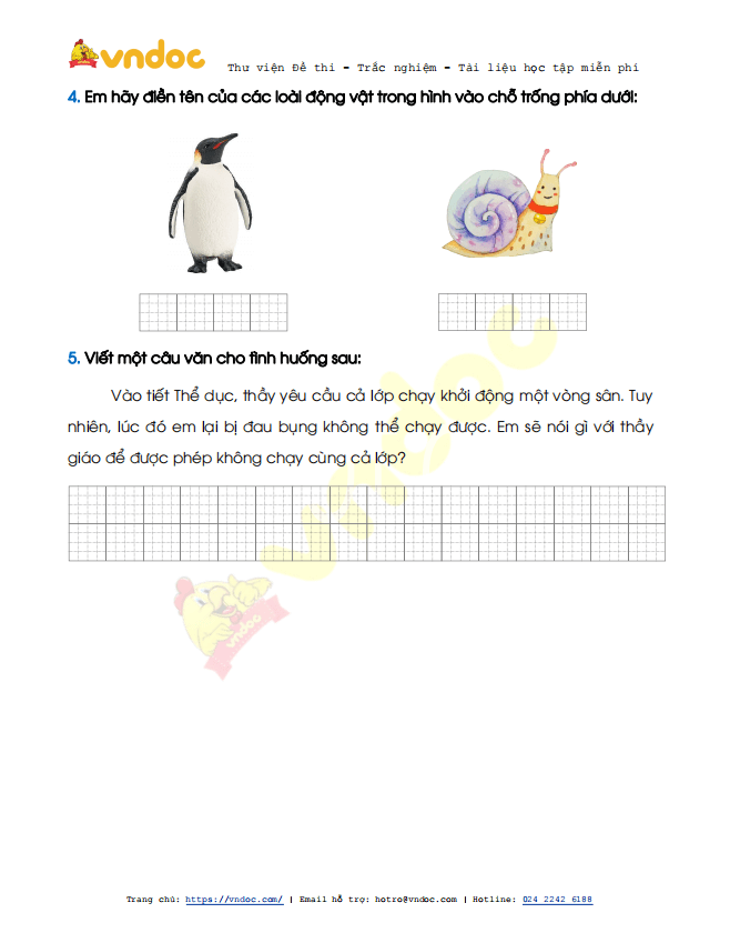 Đề thi học kì 2 lớp 1 môn Tiếng Việt sách Cánh Diều năm 2020-2021 theo Thông tư 27 - Đề 3