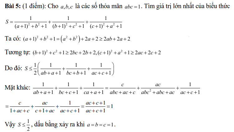 Đề thi Olympic lớp 8 môn Toán Phòng GD&ĐT Ba Vì năm 2020 - 2021