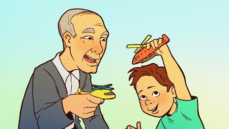 Bài văn tả ông lớp 5