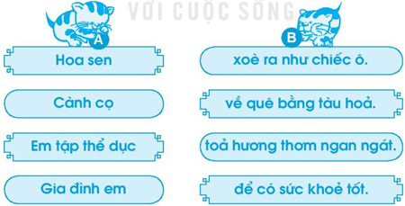 Giải VBT Tiếng Việt 1 trang 65 Bài 74: oa oe
