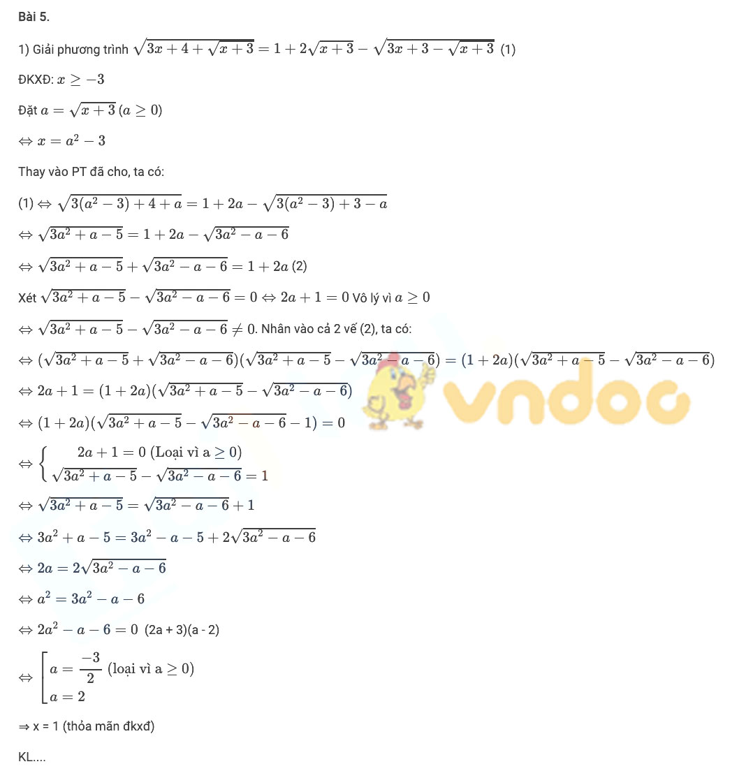 Đề thi thử vào lớp 10 môn Toán Sở GD&ĐT Tỉnh Nam Định năm 2021