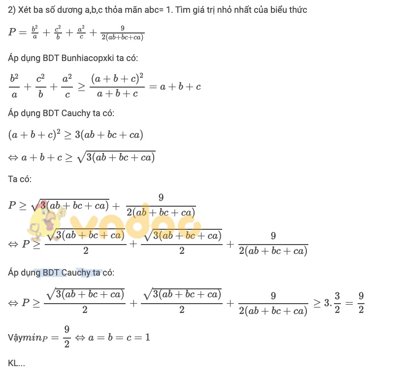 Đề thi thử vào lớp 10 môn Toán Sở GD&ĐT Tỉnh Nam Định năm 2021
