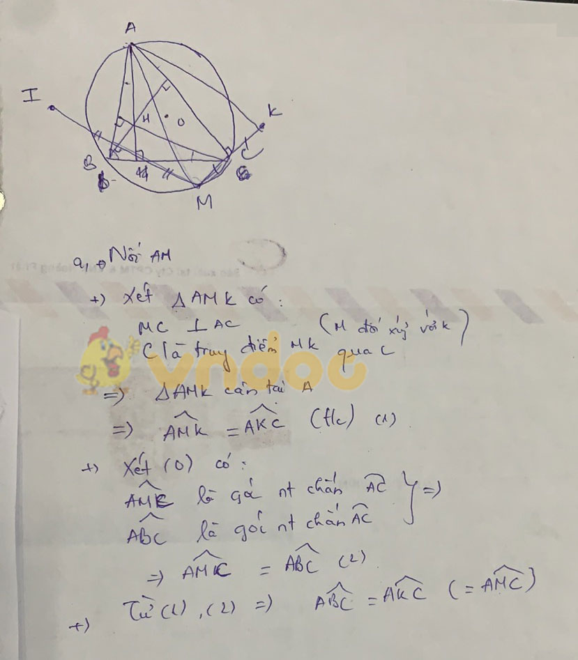 Đề thi tham khảo vào lớp 10 môn Toán Sở GD&ĐT Thái Nguyên năm 2021 - 2022