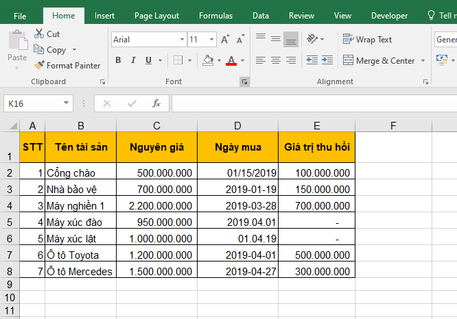 Khắc phục nhanh lỗi sai định dạng ngày tháng trong Excel