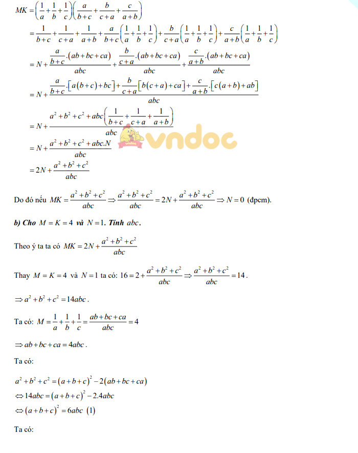 Đề thi tuyển sinh lớp 10 môn Toán năm 2021 Trường Phổ Thông Năng Khiếu, TP. HCM (đề chuyên)