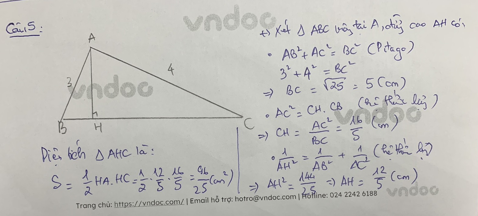 Đáp án đề thi vào lớp 10 môn Toán tỉnh Hà Tĩnh năm 2021