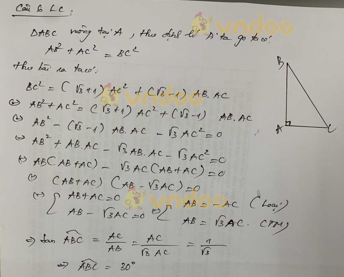 Đáp án đề thi vào lớp 10 môn Toán tỉnh Lào Cai năm 2021