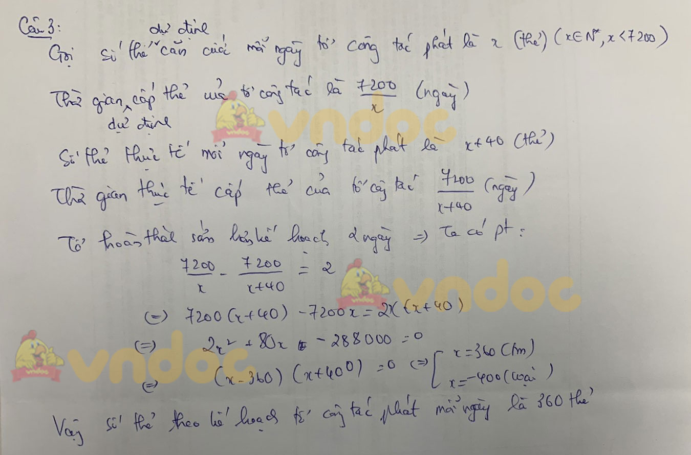 Đáp án đề thi vào lớp 10 môn Toán tỉnh Khánh Hòa năm 2021
