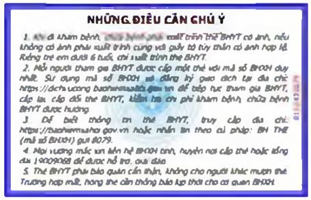 Thay đổi thẻ BHYT