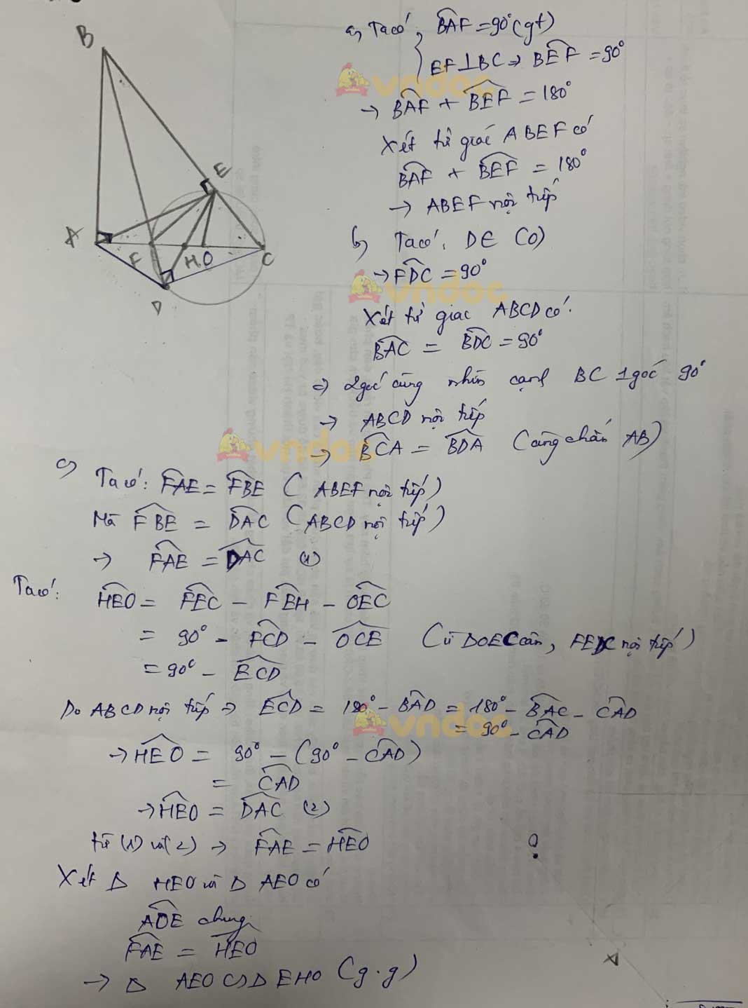 Đáp án đề thi vào lớp 10 môn Toán tỉnh Quảng Trị năm 2021