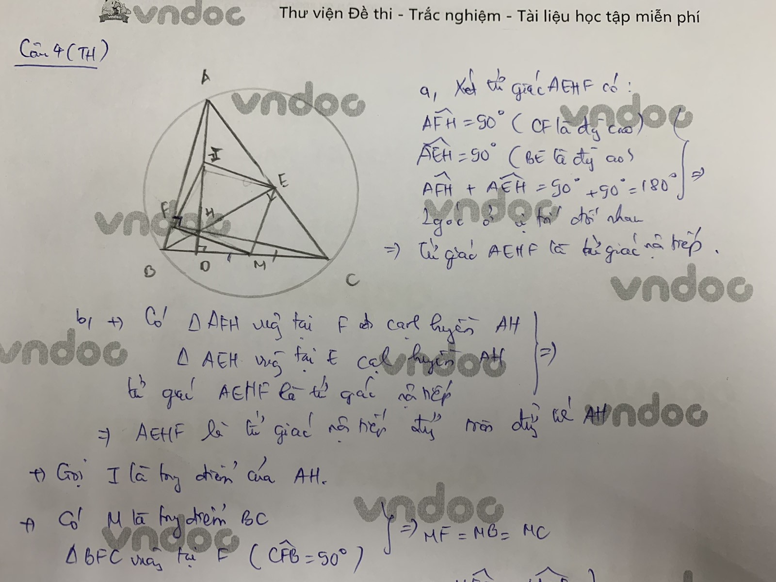 Đáp án đề thi tuyển sinh lớp 10 môn Toán tỉnh Thanh Hóa năm 2021