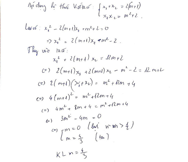 Đáp án đề thi vào lớp 10 môn Toán tỉnh Hải Phòng năm 2021
