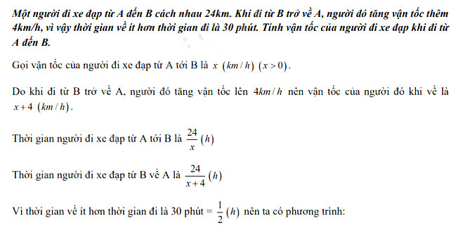 Đáp án đề thi vào lớp 10 môn Toán tỉnh Ninh Bình năm 2021