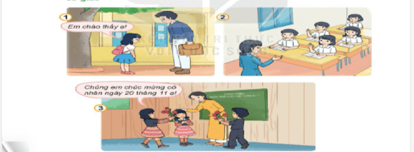 Giải Đạo Đức 2 bài 3 Kính trọng thầy cô giáo