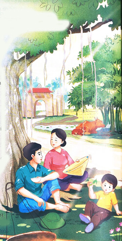 Giải Tiếng Việt 1 trang 138, 139 Bài 6: Buổi trưa hè