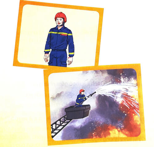 Giải Tiếng Việt 1 trang 148, 149, 150, 151 Bài 2: Lính cứu hỏa