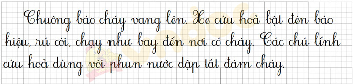 Giải Tiếng Việt 1 trang 148, 149, 150, 151 Bài 2: Lính cứu hỏa