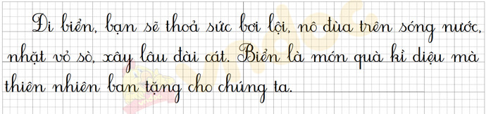 Giải Tiếng Việt 1 trang 158, 159, 160, 161 Bài 6 Du lịch biển Việt Nam