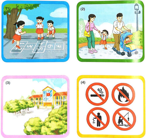 Giải Tiếng Việt 1 trang 164, 165, 166, 167 Ôn tập 1