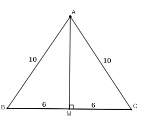 Công thức tính đàng trung tuyến nhập tam giác