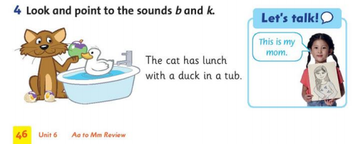 Giải Tiếng Anh lớp 1 Unit 6: Lunchtime! - Lesson 5 SGK