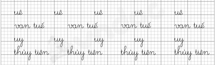 Giải Tiếng Việt 1 trang 8, 9 Bài 2: uê uy