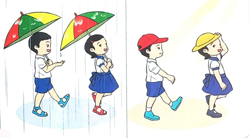 Giải Tiếng Việt 1 trang 35, 36 Bài 1: Mưa