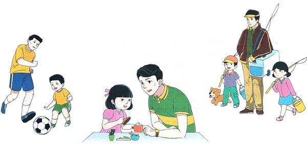 Làm bạn với bố