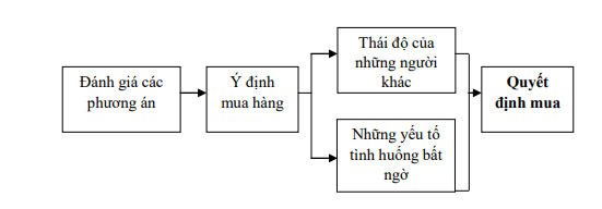 các giai đoạn quyết định mua hàng